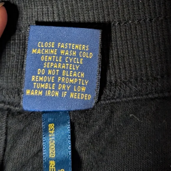 Polo by Ralph Lauren Black Jogger Pants - Picture 8 of 8